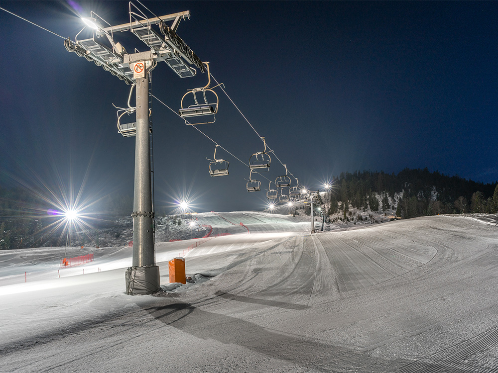 Skifahren in Leutasch