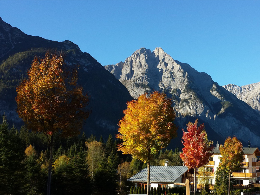 Neunerhof Urlaub in Leutasch Herbst